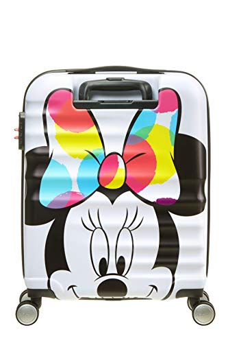 American Tourister Disney Wavebreaker - Maleta Infantil, Spinner S (55 cm - 36 L), Multicolor (Minnie Close-Up)