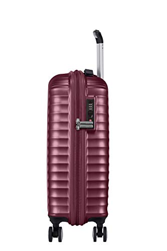 American Tourister Jetglam Maleta de Mano, S (55 cm, - 35.5 L), Morado (Metallic Grape Purple)