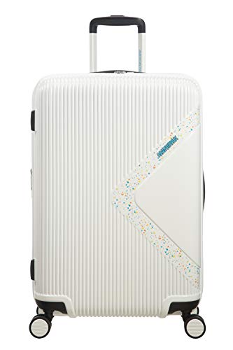 American Tourister Modern Dream - Spinner M Expandible Maleta 68.5 cm, 81 L, Blanco (Stardust) American Tourister Modern Dream - Spinner M Expandible Maleta 68.5 cm, 81 L, Blanco (Stardust)