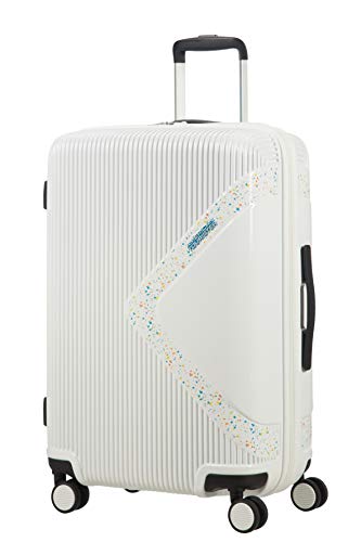 American Tourister Modern Dream - Spinner M Expandible Maleta 68.5 cm, 81 L, Blanco (Stardust) American Tourister Modern Dream - Spinner M Expandible Maleta 68.5 cm, 81 L, Blanco (Stardust)