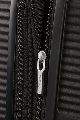 American Tourister Soundbox Spinner Equipaje de mano L (77 cm 110 L), Negro (Bass Black)