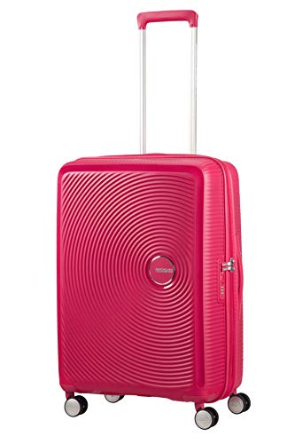 American Tourister - Soundbox Spinner Expandible, 67cm, 71,5/81 L - 3,7 KG, Rosa (Lightning Pink)