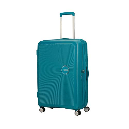 American Tourister Soundbox - Spinner Large Expandable Maleta, 77 cm, 110 Liters, Verde (Jade Green)