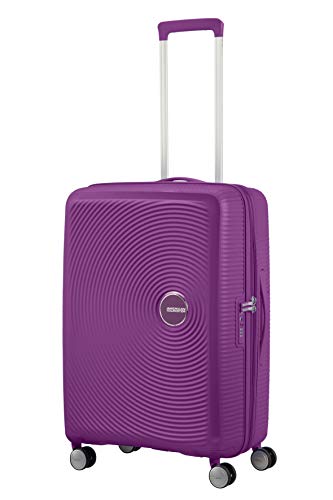 American Tourister Soundbox - Spinner Medium Expandable Maleta, 67 cm, 81 Liters, Morado (Purple Orchid)