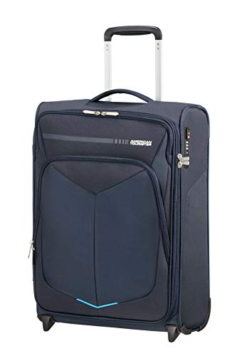 American Tourister Summerfunk Equipaje de Mano, 55 centimetros, 42 litros, Azul (Navy)