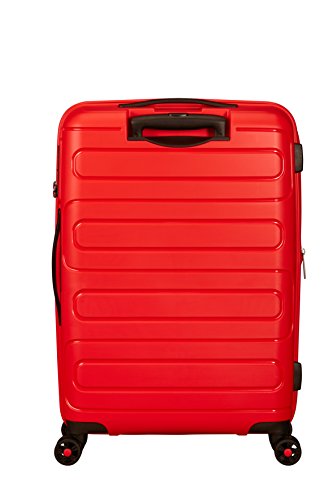 American Tourister Sunside Spinner 68 Expandible, 3.7 kg, 72.5/83.5 l, Rojo (Sunset Red)