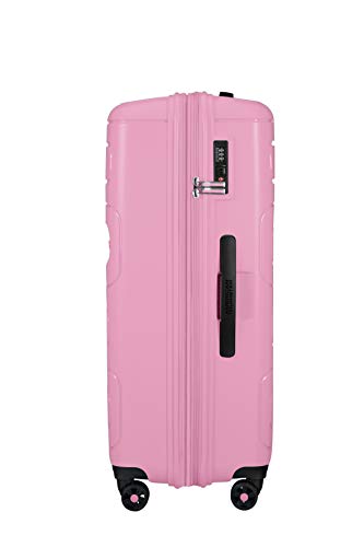 American Tourister Sunside - Spinner L Expandible Maleta, 77 cm, 106/118 L, Rosa (Pink Gelato)