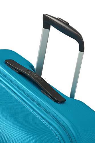 American Tourister WaveBreaker Spinner 55/20 - Equipaje de Mano, 36 Litros, Color Azul (Summer Sky) American Tourister WaveBreaker Spinner 55/20 - Equipaje de Mano, 36 Litros, Color Azul (Summer Sky)