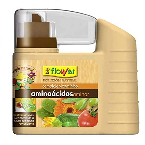 AMINOACIDO ABONO FOLIAR Aminor. 400 ML. Bioestimulante del Crecimiento de Plantas y Cultivos.