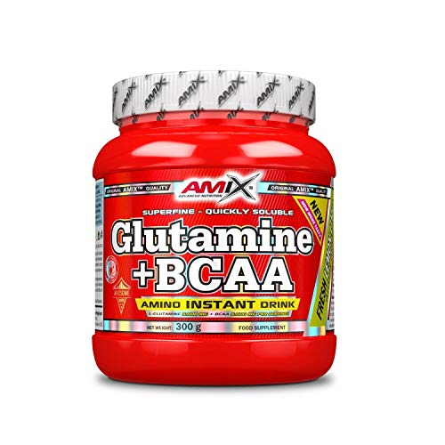 Amix Glutamina+Bcaa 300 Gr Lima-Limón 0.3 300 g