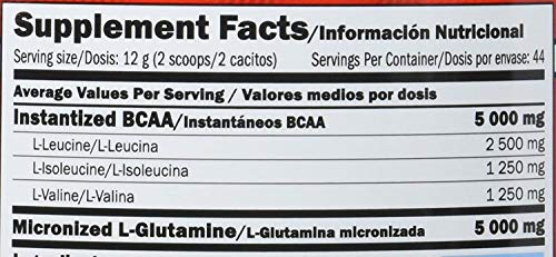 Amix Glutamina+Bcaa 530 Gr Frutas Del Bosque 530 g Amix Glutamina+Bcaa 530 Gr Frutas Del Bosque 530 g