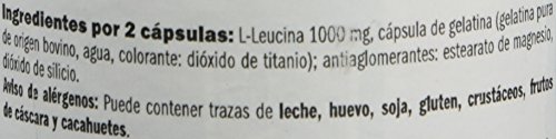 Amix L-Leucine Pure 120 Capsulas 0.2 200 g