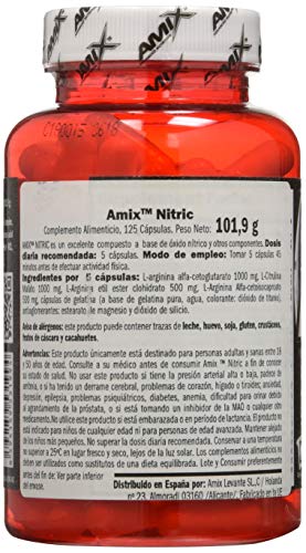 Amix Nitric 125 Caps 200 g Amix Nitric 125 Caps 200 g