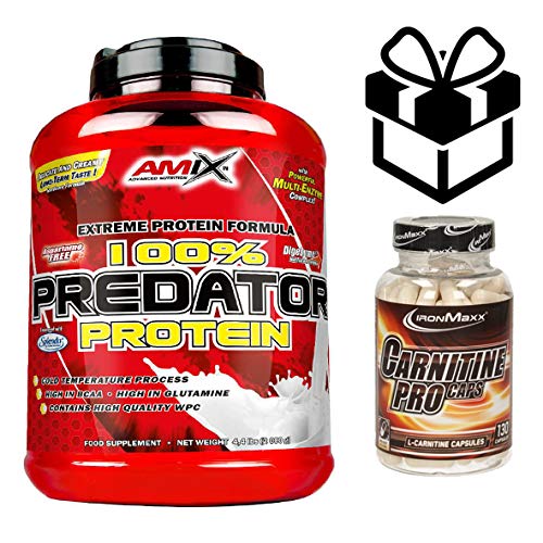 AMIX Predator Protein - 2 Kg Chocolate + Creatine + Mezclador AMIX Predator Protein - 2 Kg Chocolate + Creatine + Mezclador