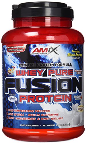 Amix Whey Pure Fusion 1 Kg Doble-Chocolate Blanco 1000 g Amix Whey Pure Fusion 1 Kg Doble-Chocolate Blanco 1000 g