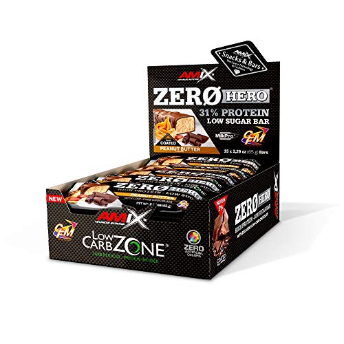 Amix Zero Hero Protein Bar 15*65 Gr Amix Zero Hero Protein Bar 15*65 Gr