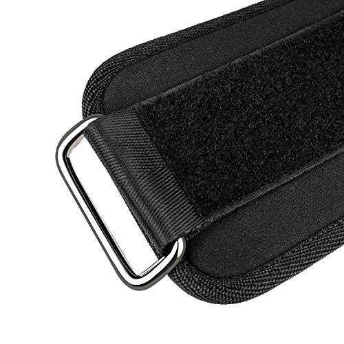 Amonax tobillera para polea (acolchado) para piernas y tobillos, correas tobillos gym cable maquinas, gimnasio, fitness - mujeres y hombres Amonax tobillera para polea (acolchado) para piernas y tobillos, correas tobillos gym cable maquinas, gimnasio, fitness - mujeres y hombres