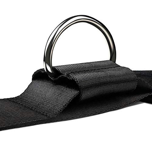 Amonax tobillera para polea (acolchado) para piernas y tobillos, correas tobillos gym cable maquinas, gimnasio, fitness - mujeres y hombres Amonax tobillera para polea (acolchado) para piernas y tobillos, correas tobillos gym cable maquinas, gimnasio, fitness - mujeres y hombres