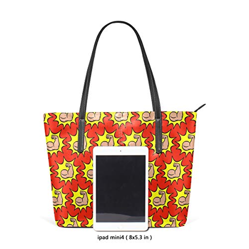AMONKA Bolsa de hombro de cuero para mujeres y niñas con brazo flexible y fuerte para culturistas. AMONKA Bolsa de hombro de cuero para mujeres y niñas con brazo flexible y fuerte para culturistas.