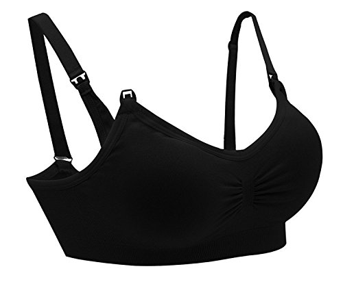AMOURRI Sujetador de Maternidad para Mujeres Bra Bralette sin Costuras (2Pack/3Pack) AMOURRI Sujetador de Maternidad para Mujeres Bra Bralette sin Costuras (2Pack/3Pack)