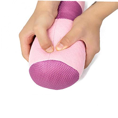 AMOYER 1pc Foam Roller Fitness Yoga Masaje Pilates Bloque De Rodillo Multifuncional Oficina Vértebras Cervicales De La Cintura Ejercicios Libere Training