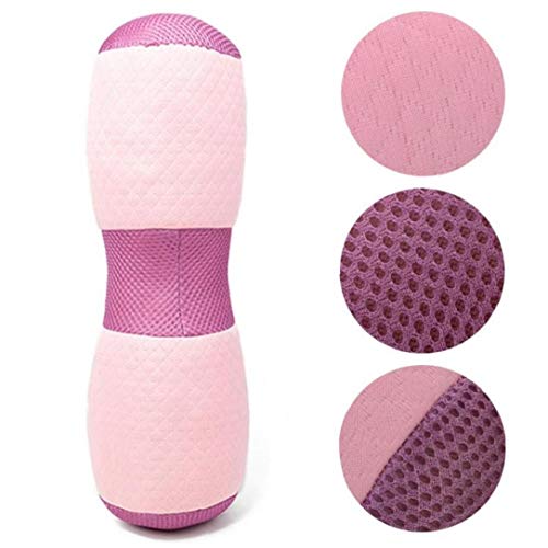 AMOYER 1pc Foam Roller Fitness Yoga Masaje Pilates Bloque De Rodillo Multifuncional Oficina Vértebras Cervicales De La Cintura Ejercicios Libere Training