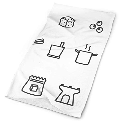 AmyNovelty Magic Headband,Soy Tofu Icons Headband Bandana Outdoor Multifunctional Headwear, Magic Scarf para Hombres Mujeres AmyNovelty Magic Headband,Soy Tofu Icons Headband Bandana Outdoor Multifunctional Headwear, Magic Scarf para Hombres Mujeres
