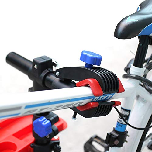 amzdeal Soporte Caballete de reparación de Bicicletas Soporte de Reparar Bici Altura Ajustable115cm-170cm, Soporte para Reparar Bicicleta Girando hasta 360 °，Nueva versión