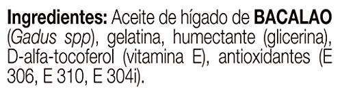 Ana Maria Lajusticia - Aceite de hígado de bacalao – 90 perlas aporte de VITAMINAS D, A y E y ácidos grasos omega 3. Envase para 30 días de tratamiento. Ana Maria Lajusticia - Aceite de hígado de bacalao – 90 perlas aporte de VITAMINAS D, A y E y ácidos grasos omega 3. Envase para 30 días de tratamiento.