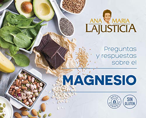 Ana Maria Lajusticia - Cloruro de magnesio – 400 gr. Disminuye el cansancio y la fatiga, mejora el funcionamiento del sistema nervioso. Apto para veganos. Envase para 160 días de tratamiento.