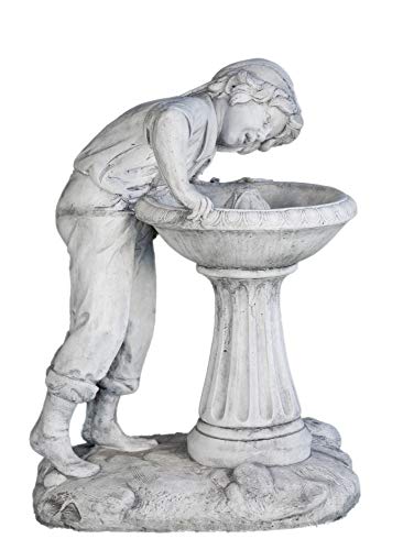 AnaParra Fuente Central clásica de hormigón Huelva 78x55x100cm. - Fuente de jardín Decorativa Romana Estilo jardín Ingles.- Bomba de Agua incluida - Hecho en España. AnaParra Fuente Central clásica de hormigón Huelva 78x55x100cm. - Fuente de jardín Decorativa Romana Estilo jardín Ingles.- Bomba de Agua incluida - Hecho en España.