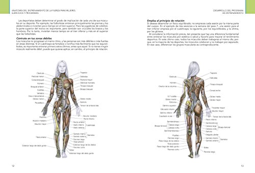 Anatomía Del Entrenamiento De La Fuerza Para Mujeres (Entrenamiento Deportivo)