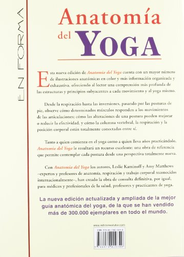 ANATOMIA DEL YOGA NUEVA EDICION AMPLIADA: Nueva edición ampliada y actualizada