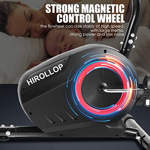 ANCHEER Bicicleta Estática Reclinable Bibicleta Indoor Resistencia de 8 Niveles, Pantalla LCD, Medición del Pulso, Asiento Ajustable, Bicicleta Estatica para Mayores ANCHEER Bicicleta Estática Reclinable Bibicleta Indoor Resistencia de 8 Niveles, Pantalla LCD, Medición del Pulso, Asiento Ajustable, Bicicleta Estatica para Mayores