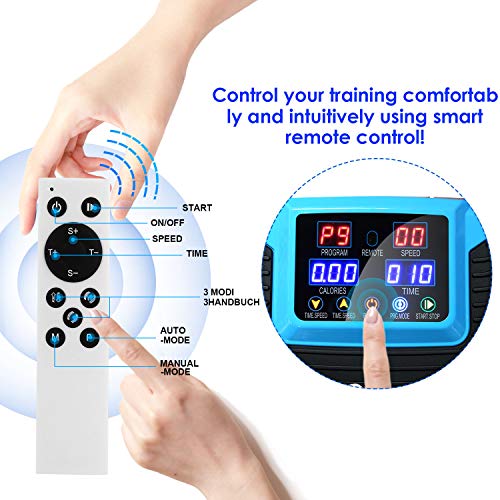Ancheer Plataforma Vibratoria Fitness 3D Vibration | Gran Superficie Antideslizante Curvada | 2 Bandas Elásticas de Entrenamiento | Pantalla LCD (Azul 1) Ancheer Plataforma Vibratoria Fitness 3D Vibration | Gran Superficie Antideslizante Curvada | 2 Bandas Elásticas de Entrenamiento | Pantalla LCD (Azul 1)