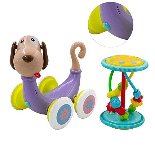 Andador Con Ruedas Caminante del bebé perro eléctrico de juguete Educación de la Primera juguete Puzzle con pilas de regalos for niños y niñas de 0-1 años ( Color : Multicolor , tamaño : 26x18x23cm ) Andador Con Ruedas Caminante del bebé perro eléctrico de juguete Educación de la Primera juguete Puzzle con pilas de regalos for niños y niñas de 0-1 años ( Color : Multicolor , tamaño : 26x18x23cm )