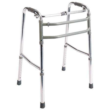 Andador para ancianos sin ruedas | Aluminio ultraligero | Regulable en altura| Plegable | Asistencia de movilidad | Peso máximo soportado 100 kg | Modelo Mezquita | Mobiclinic Andador para ancianos sin ruedas | Aluminio ultraligero | Regulable en altura| Plegable | Asistencia de movilidad | Peso máximo soportado 100 kg | Modelo Mezquita | Mobiclinic