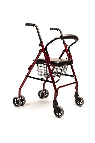 ANDADOR ROLLATOR CON FRENO POR PRESION ALUMINIO ULTRALIGERO ANDADOR ROLLATOR CON FRENO POR PRESION ALUMINIO ULTRALIGERO