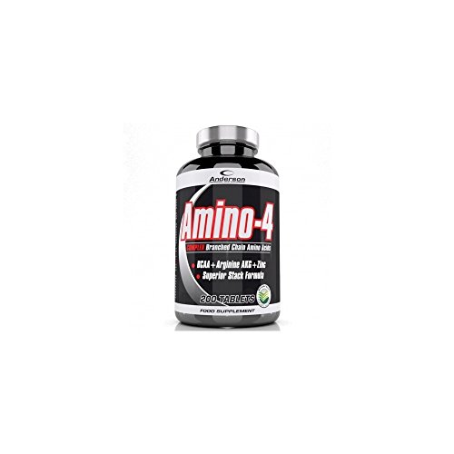 Anderson AMINO-4 COMPLEX |Branched chain amino acids (BCAA) in ratio 2:1:1 in tablets 100 gr