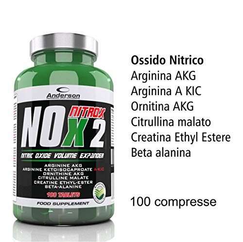 ANDERSON NOX NITROX 100 CPR ARGININA PRE WORKOUT