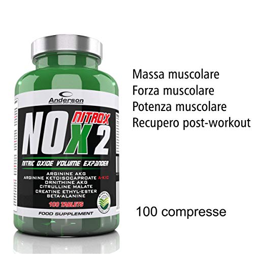 ANDERSON NOX NITROX 100 CPR ARGININA PRE WORKOUT