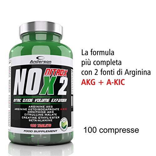 ANDERSON NOX NITROX 100 CPR ARGININA PRE WORKOUT