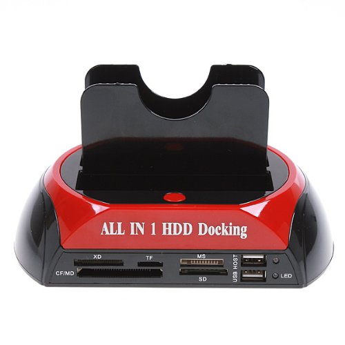 Andoer Base de Conexión 2.5" 3.5", SATA IDE, HDDe SATA Andoer Base de Conexión 2.5" 3.5", SATA IDE, HDDe SATA