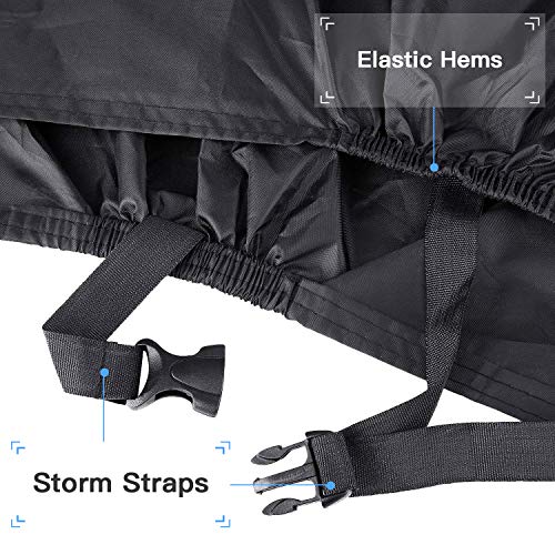 AngLink Funda Bicicleta, 210D Oxford 200 x 110 x 70 cm Cubierta Impermeable de Bicicleta Funda Protectora Bici contra Lluvia, Agua, Polvo y Rayos Ultravioleta AngLink Funda Bicicleta, 210D Oxford 200 x 110 x 70 cm Cubierta Impermeable de Bicicleta Funda Protectora Bici contra Lluvia, Agua, Polvo y Rayos Ultravioleta