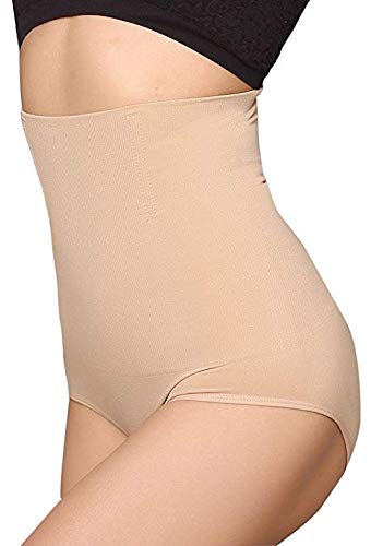 ANGOOL Cintura Alta Braguitas Moldeadora Fajas Reductoras Efecto Vientre Plano para Body Shaper para Mujer (Beige, M) ANGOOL Cintura Alta Braguitas Moldeadora Fajas Reductoras Efecto Vientre Plano para Body Shaper para Mujer (Beige, M)