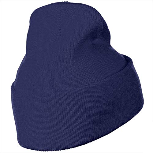 angwenkuanku Fondo de Rayas Vintage Papel Tapiz Transparente Unisex Invierno Verano cálido puño Liso Holgado cráneo Gorro de Punto Diario