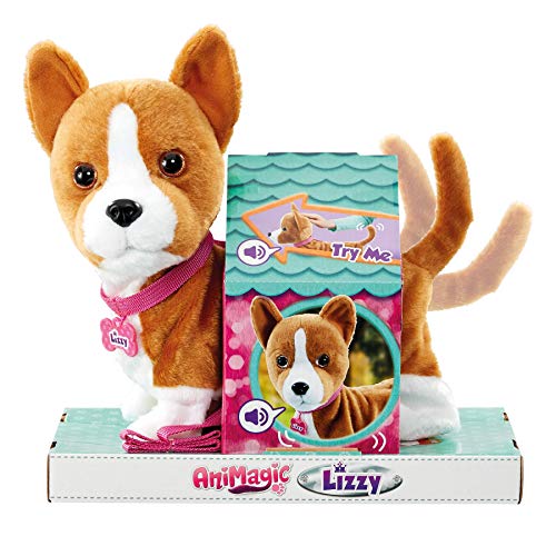 Animagic-Tu Perrita Lizzie Mascota interactiva. Mueve su Cola al Andar, Multicolor (Goliath 256519) Animagic-Tu Perrita Lizzie Mascota interactiva. Mueve su Cola al Andar, Multicolor (Goliath 256519)