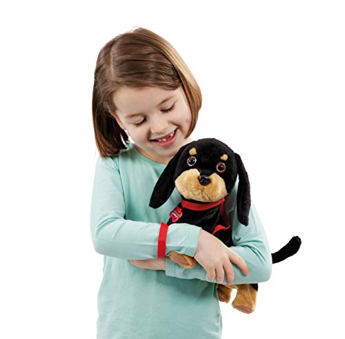 Animagic- Waggles, mi Perrito Salchicha Mascota Que ladra y anda, Color Negro - marrón, Talla Única (256655) Animagic- Waggles, mi Perrito Salchicha Mascota Que ladra y anda, Color Negro - marrón, Talla Única (256655)