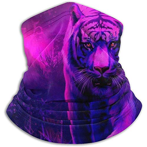 Animal Tiger Cats Tigers Headwear Calentador de Cuello Polaina Calentador Mascarilla Bufanda de Invierno