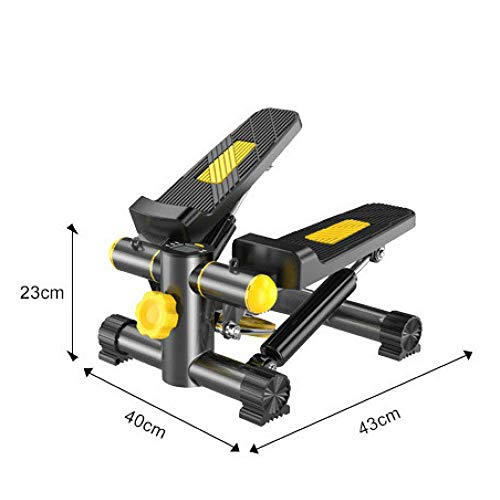 anking Swing Stepper Incluyendo Bandas de Resistencia, Fitness Que Adelgaza Hermosas piernas, Bicicleta Multifuncional